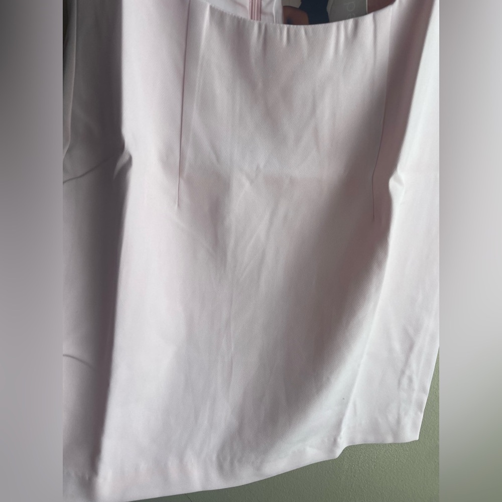 New Naked Wardrobe Women Light Pink Mid Dress Size Large - Picture 3 of 11